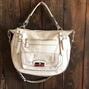 Coach Limited Edition Embossed Python Kristin Bag